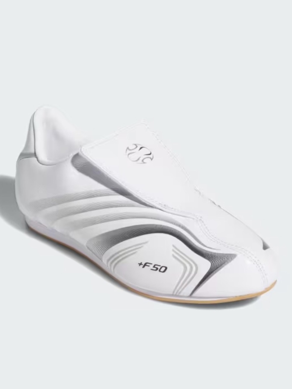 NIB Adidas White +F50 Soccer/Training Shoe